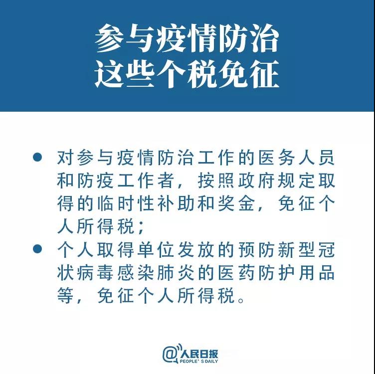 轉擴！抗擊疫情，這些稅收優惠政策請查收
